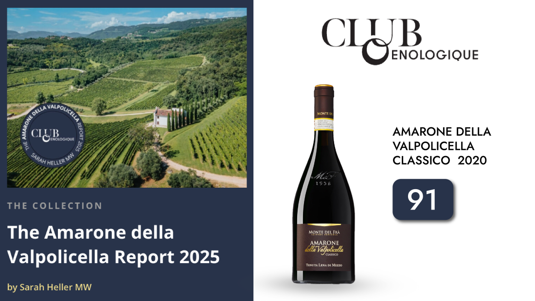 Amarone Classico DOCG Monte del Frà - tra i TOP vini Club Enologique club_enologique.png
