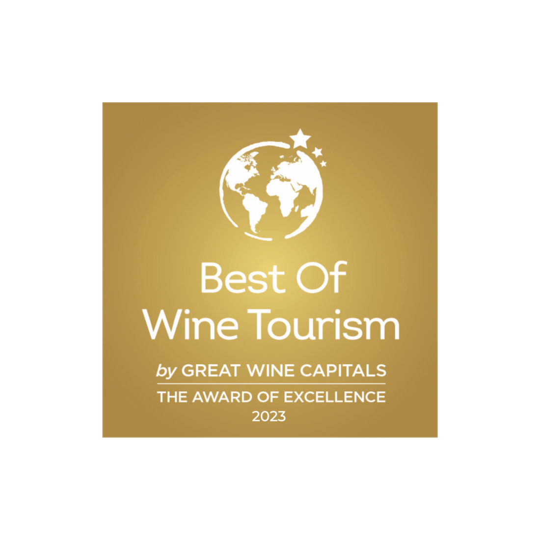 BEST OF WINE TOURISM 2023 AWARD BEST OF WINE TOURISM 2023 AWARD