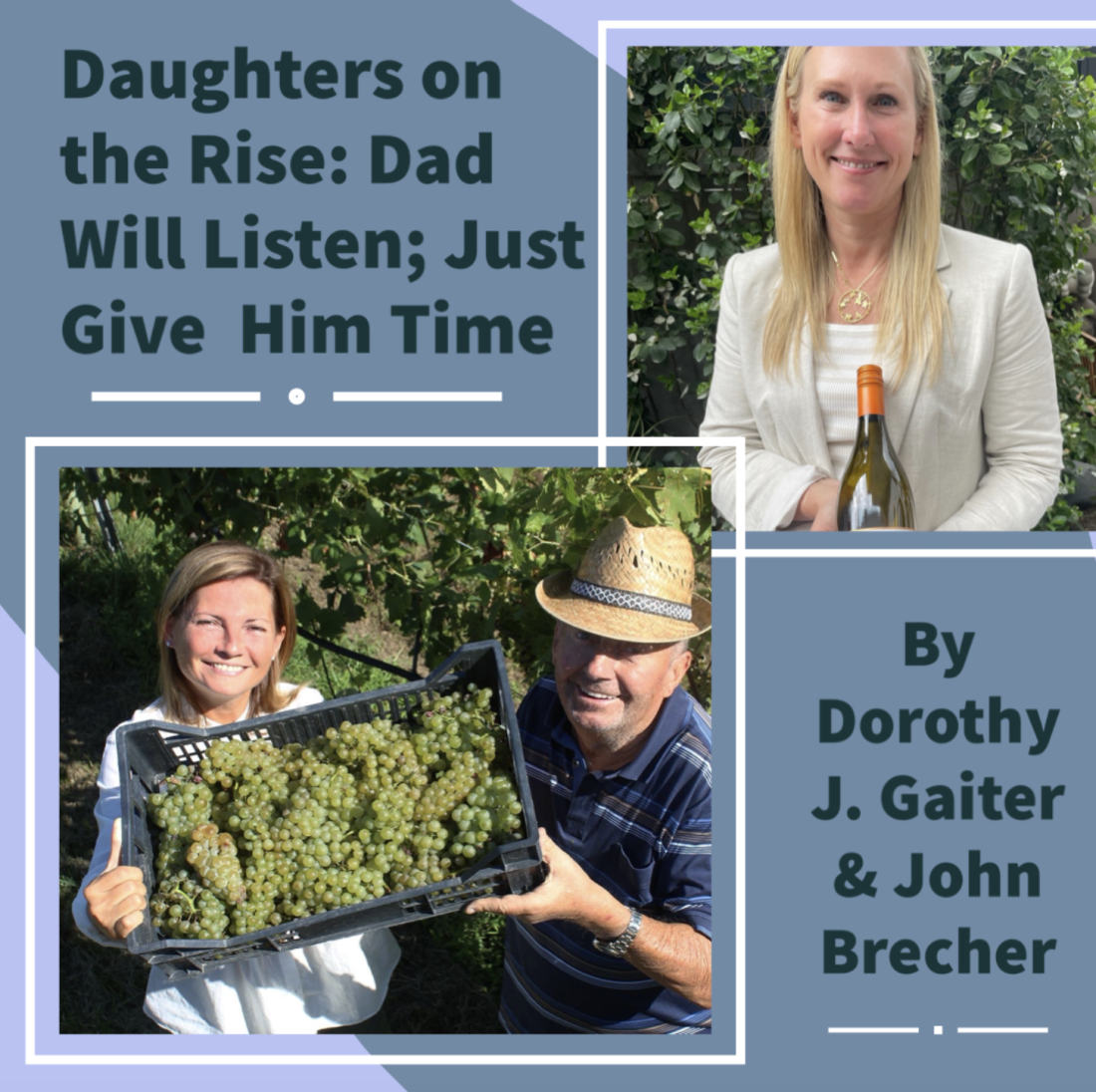 Marica Bonomo and Eligio Monte del Frà winery Marica Bonomo and Eligio Monte del Frà winery