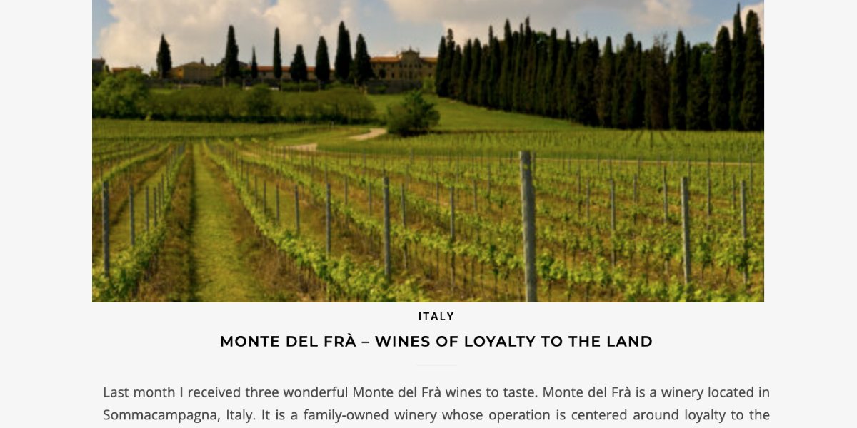 Wines of lake Garda and Verona Wines of lake Garda and Verona