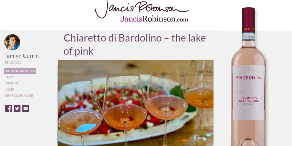 Chiaretto di Bardolino doc - rosè wine from lake Garda Chiaretto di Bardolino doc - rosè wine from lake Garda