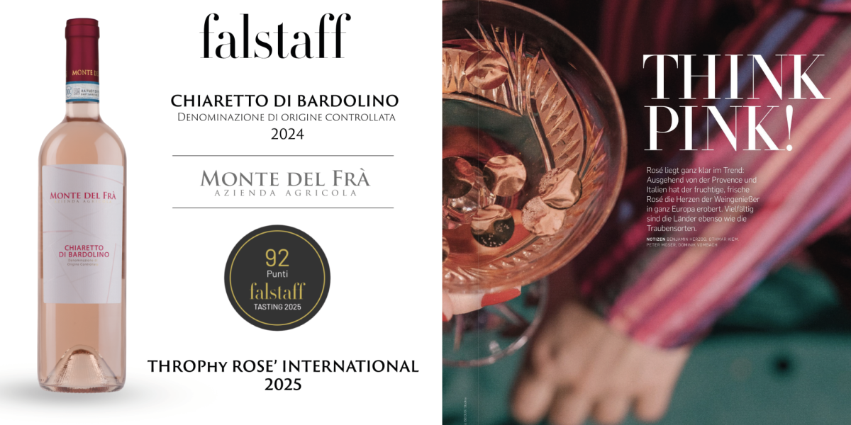 Vino rosato premiato - Falstaff Preisgekrönter roséwein vom gardasee