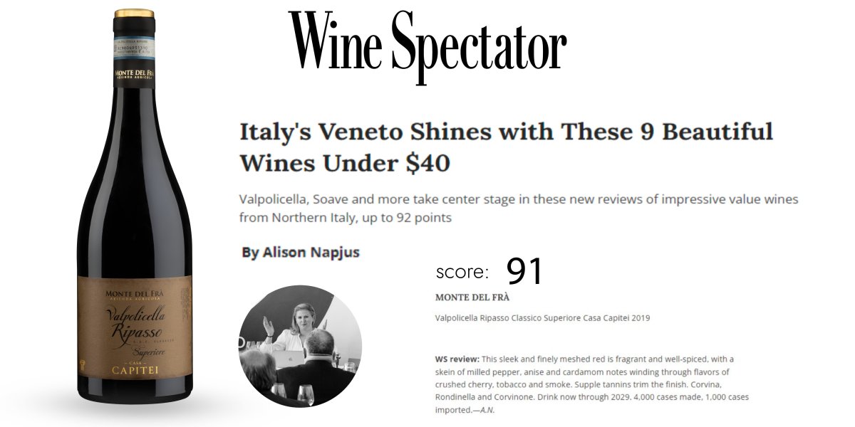 Wines from Italy selected by Wine Spectator Wines from Italy selected by Wine Spectator