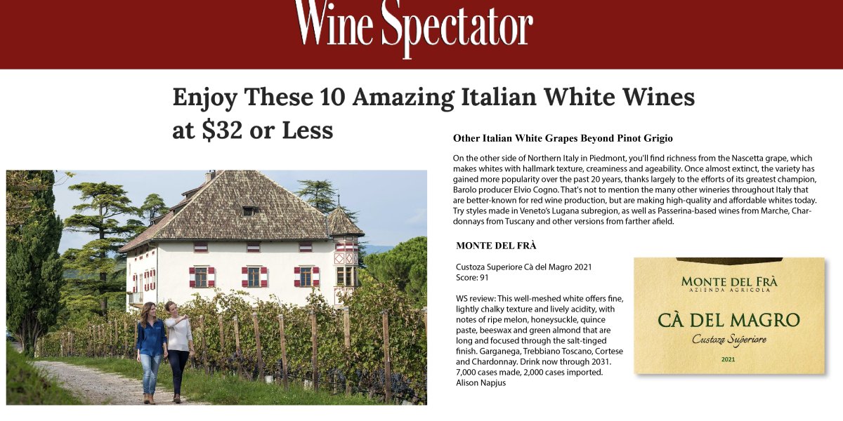 Wine Spectator - Best Italian wine Wine Spectator - Best Italian wine